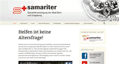 Desktop Screenshot of bernersamariter.ch